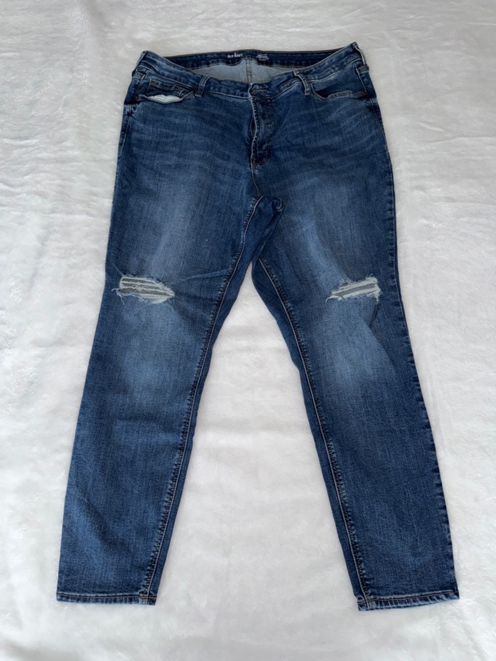 Women’s Size 18 Old Navy Rockstar Jeans High Rise Medium Wash
